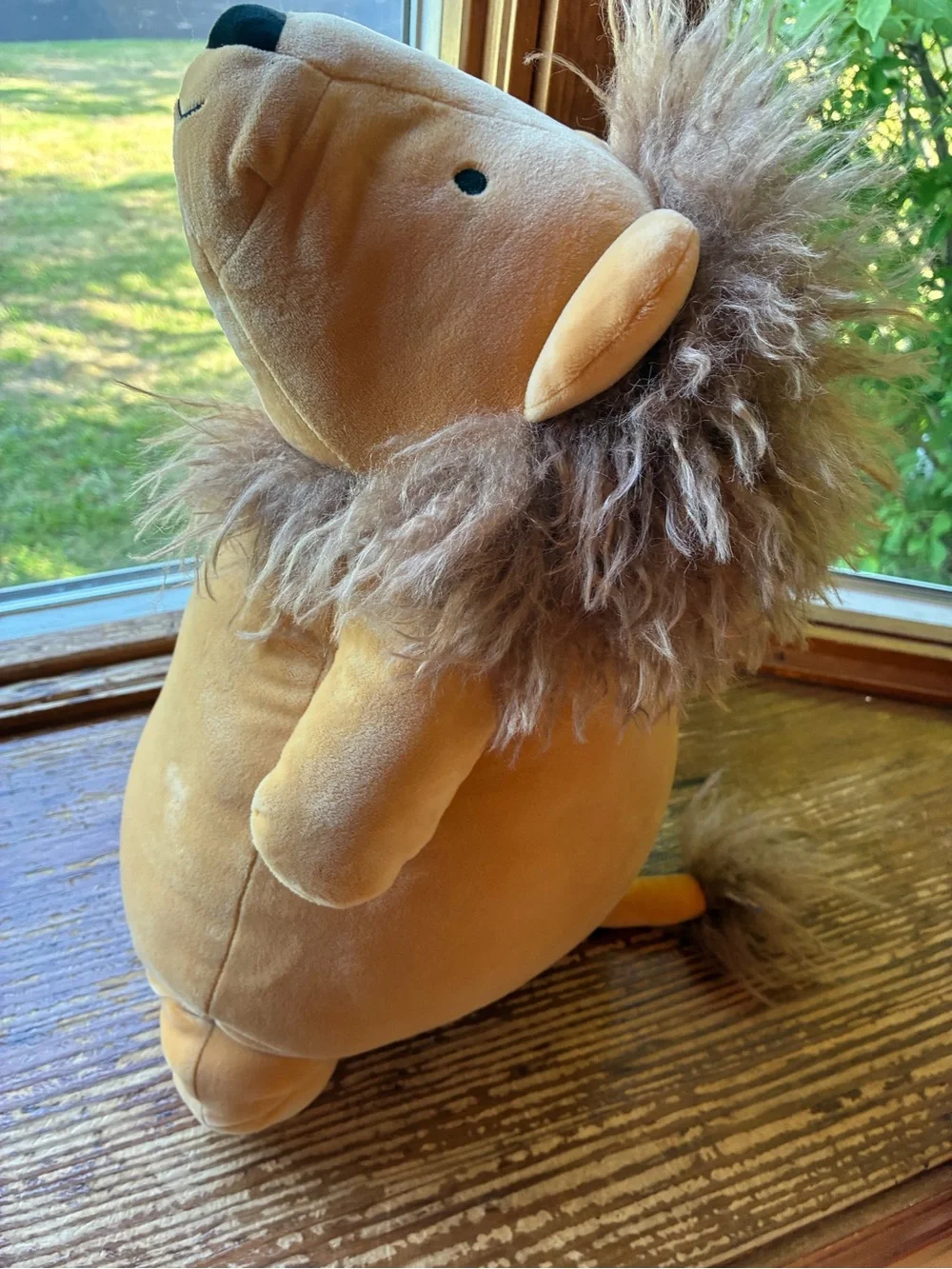 Pillow fort weighted Lion friend sensory plush animal